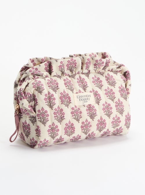 Pochette stampata in tessuto - Kiabi