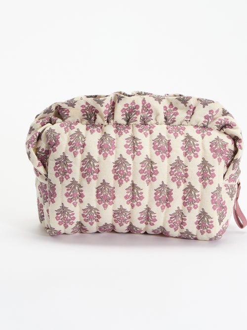 Pochette stampata in tessuto - Kiabi