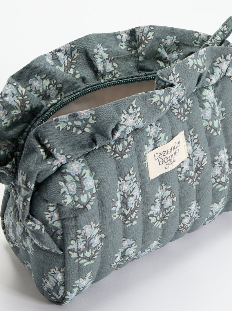 Pochette stampata in tessuto Verde - Kiabi