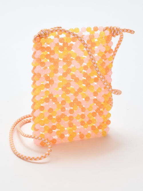 Pochette telefono con perle - Kiabi