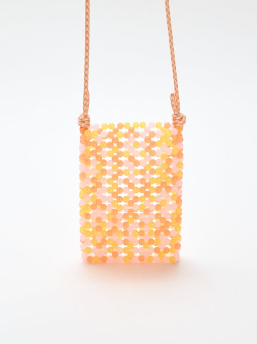Pochette telefono con perle - Kiabi