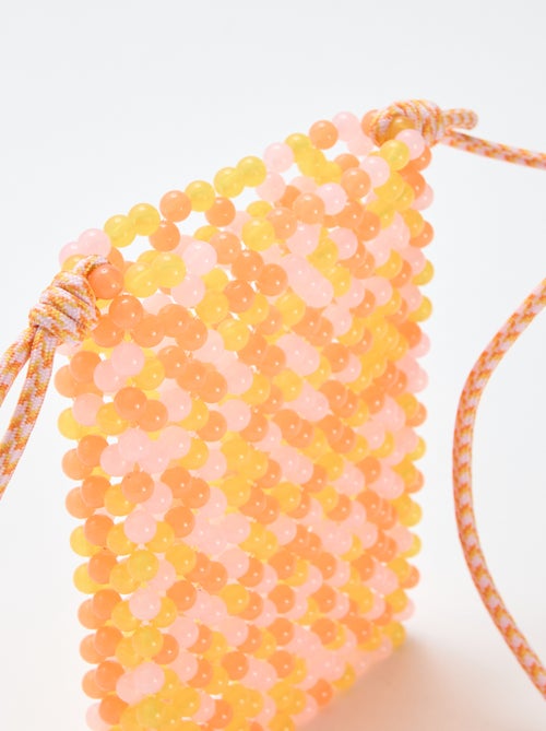 Pochette telefono con perle - Kiabi