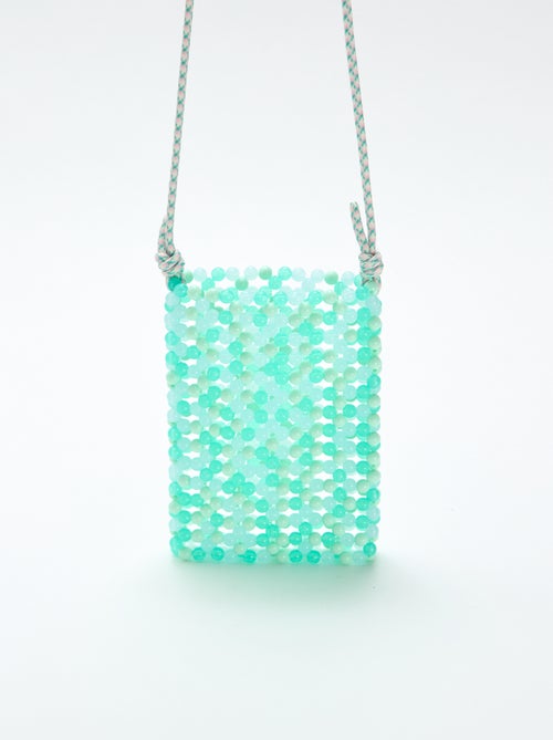 Pochette telefono con perle - Kiabi