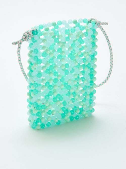 Pochette telefono con perle - Kiabi