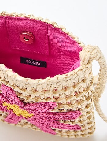 Pochette telefono intrecciata