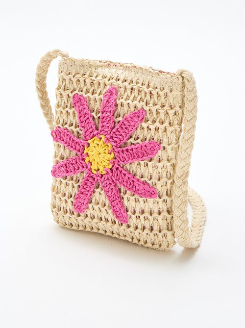 Pochette telefono intrecciata - Kiabi