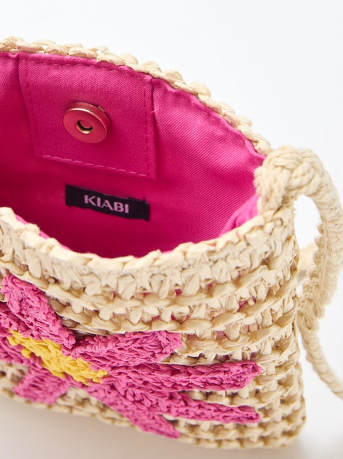 Pochette telefono intrecciata - Kiabi