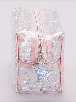 Pochette trasparente 'stelle' - Kiabi