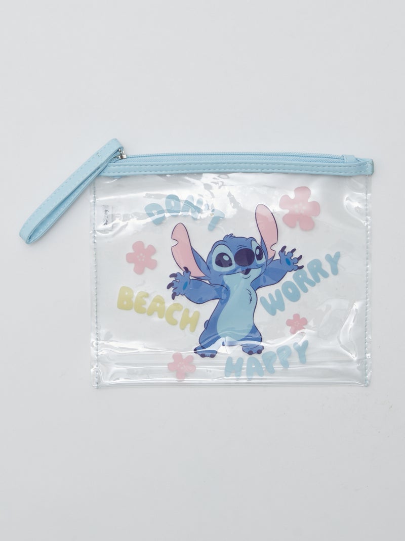 Pochette trasparente 'Stitch' 'Disney' BLU - Kiabi