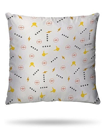 Pokémon - Completo Letto per Bambini in Cotone Pikachu High Voltage - Copripiumino 140x20