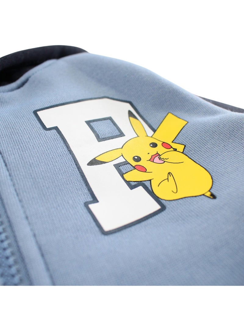 Pokemon - Felpa con cappuccio da bambino Blu - Kiabi