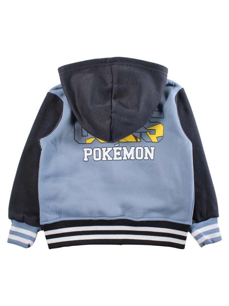 Pokemon - Felpa con cappuccio da bambino Blu - Kiabi