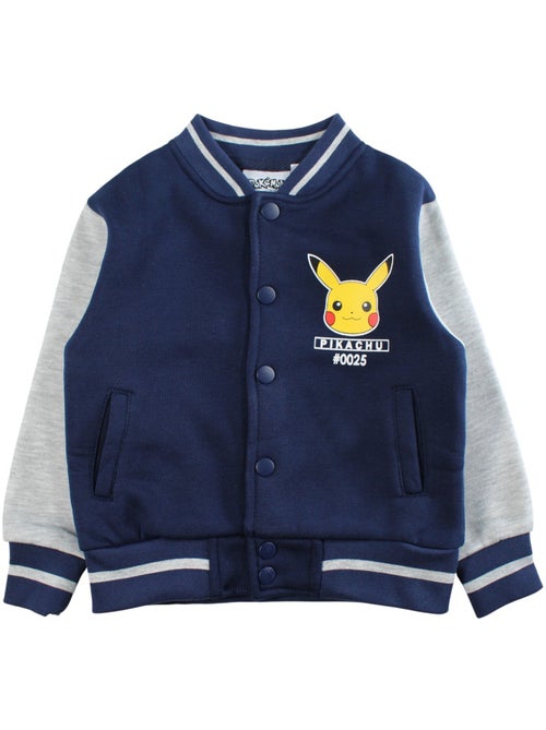 Pokemon - giacca teddy abbottonata con stampa, collo rotondo - Kiabi Pokemon - giacca teddy abbottonata con stampa, collo rotondo - Kiabi