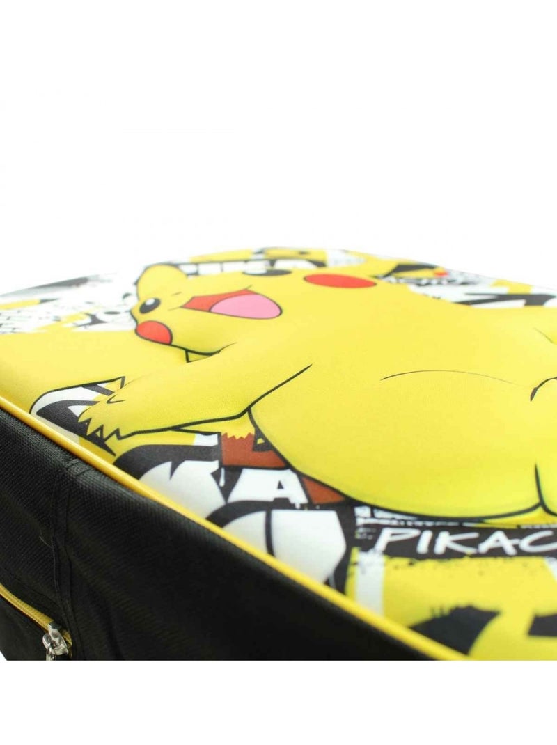 Pokemon - zaino per bambini con licenza 3d, dimensioni 40x30x15 cm Nero Nero - Kiabi
