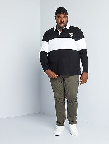 Vestito Polo Slim Fit In Mini Piqué Stretch – Silver