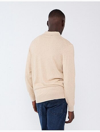 Polo a maglia con cashmere, mo fashion