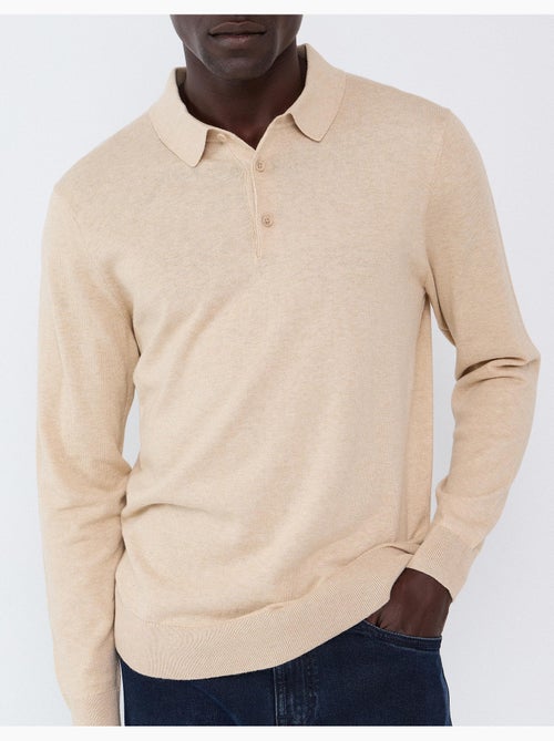 Polo a maglia con cashmere, mo fashion - Kiabi Polo a maglia con cashmere, mo fashion - Kiabi