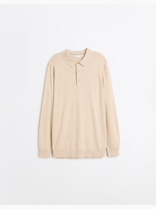 Polo a maglia con cashmere, mo fashion - Kiabi Polo a maglia con cashmere, mo fashion - Kiabi