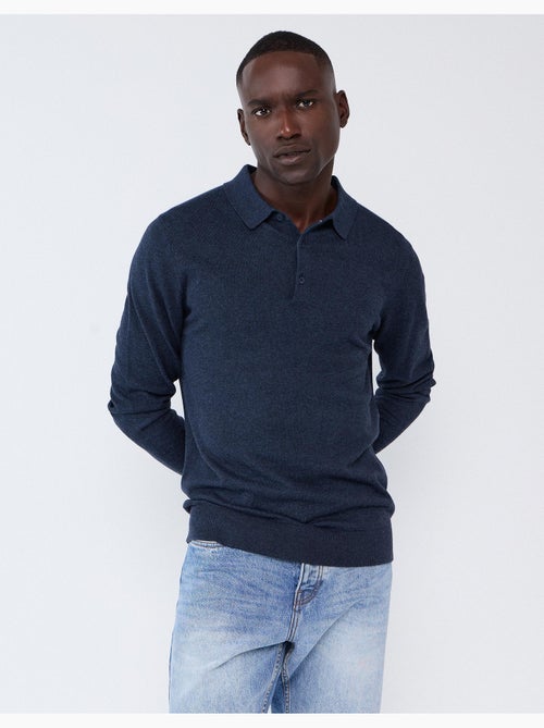 Polo a maglia con cashmere, mo fashion - Kiabi Polo a maglia con cashmere, mo fashion - Kiabi