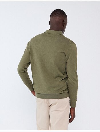 Polo a maglia con cashmere, mo fashion