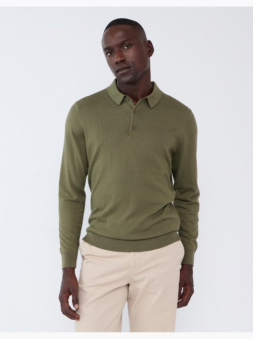 Polo a maglia con cashmere, mo fashion - Kiabi Polo a maglia con cashmere, mo fashion - Kiabi