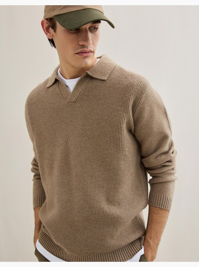 Polo a maglia, mo fashion Marrone - Kiabi