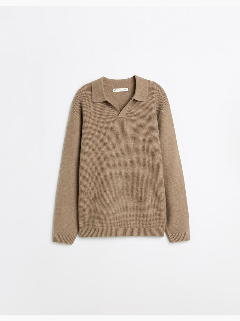 Polo a maglia, mo fashion Marrone - Kiabi