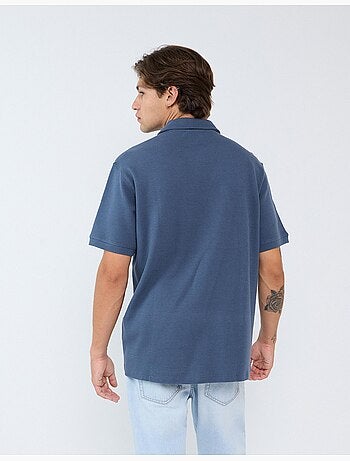 Polo a maglia texturizzata, mo fashion