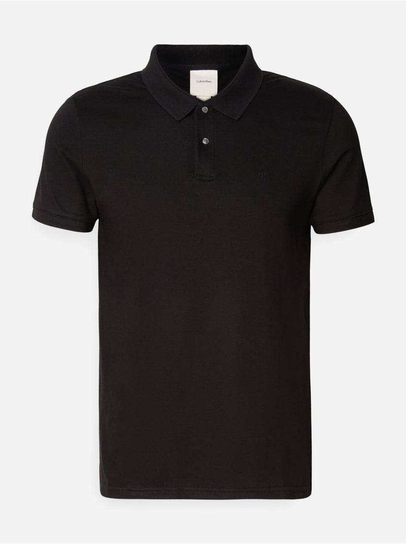 Polo a maniche corte - Calvin Klein Nero - Kiabi