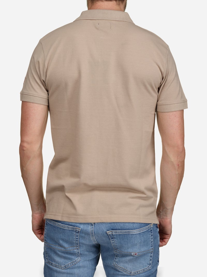 Polo a maniche corte - Torrente Beige - Kiabi