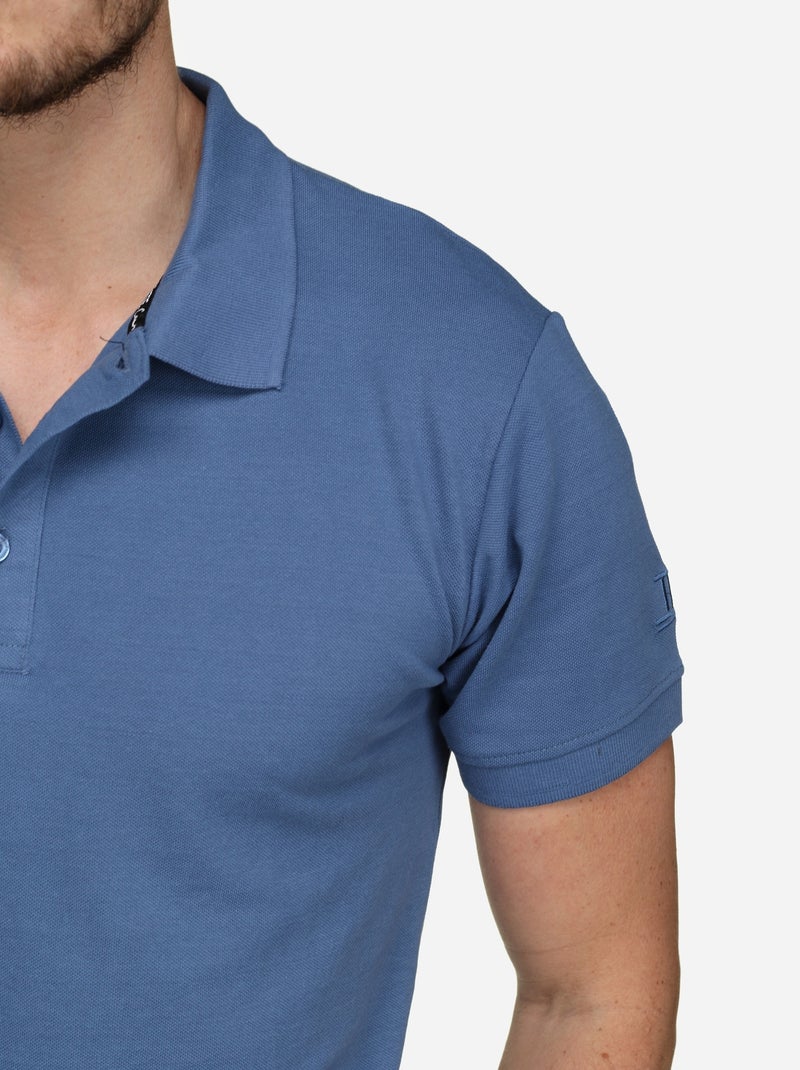 Polo a maniche corte - Torrente Blu - Kiabi