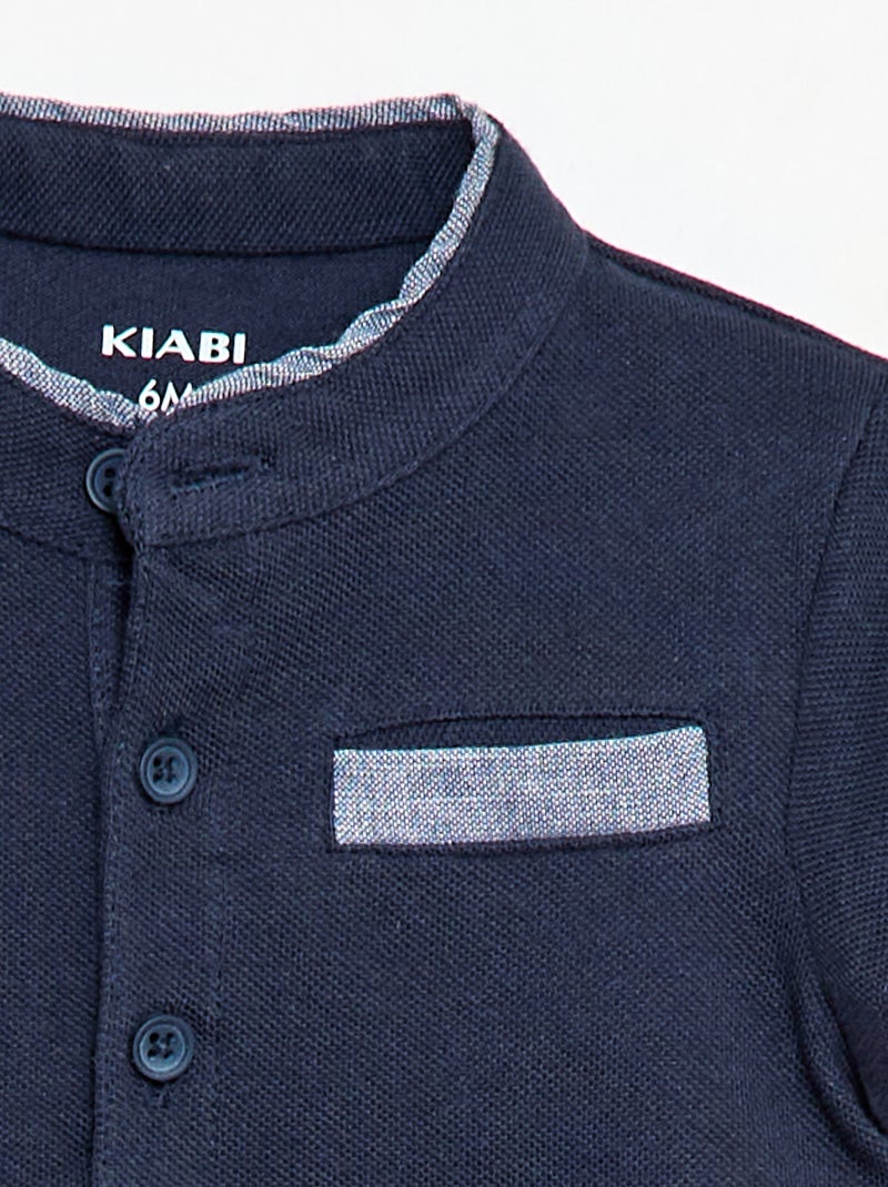 Polo a maniche corte Blu - Kiabi