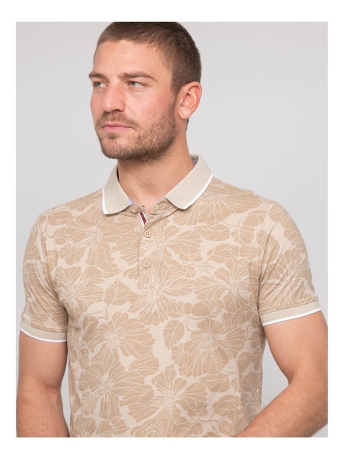 Polo a maniche corte cotone con motivi PAILLOTE - Kiabi