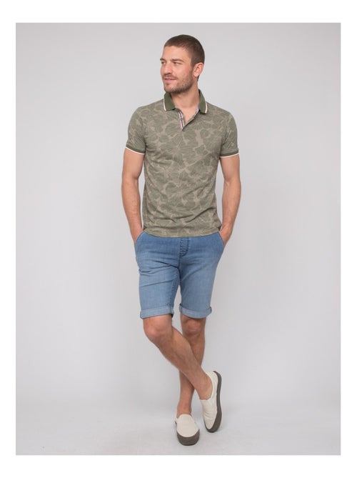 Polo a maniche corte cotone con motivi PAILLOTE - Kiabi