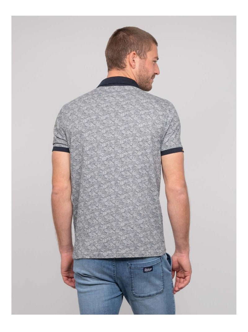 Polo a maniche corte cotone PETILLON Blu marino - Kiabi