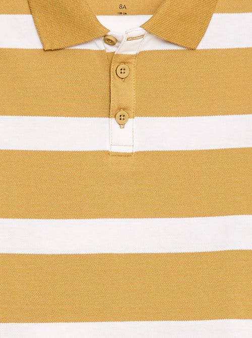 Polo a maniche corte in piqué di cotone - Kiabi