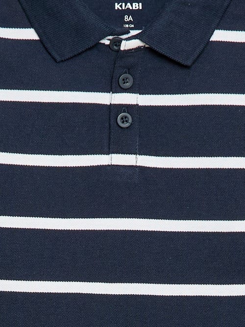 Polo a maniche corte in piqué di cotone - Kiabi