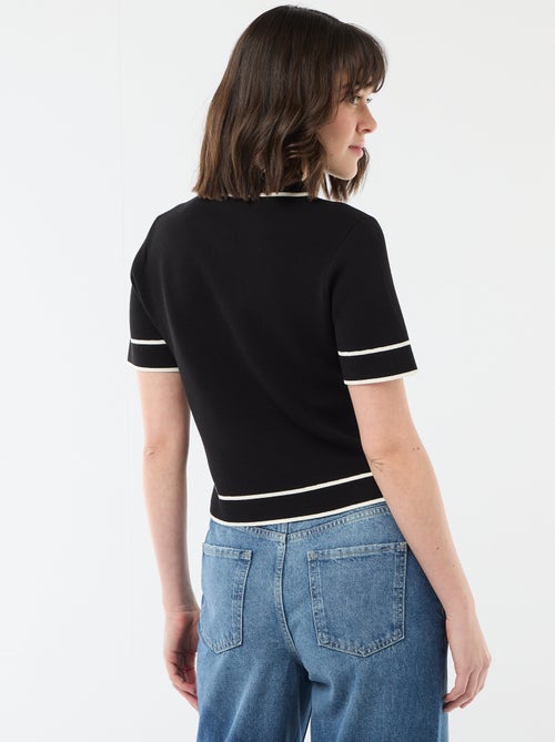 Polo a maniche corte in piqué di cotone - Kiabi