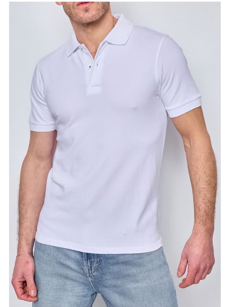 Polo a maniche corte Kebello Bianco - Kiabi