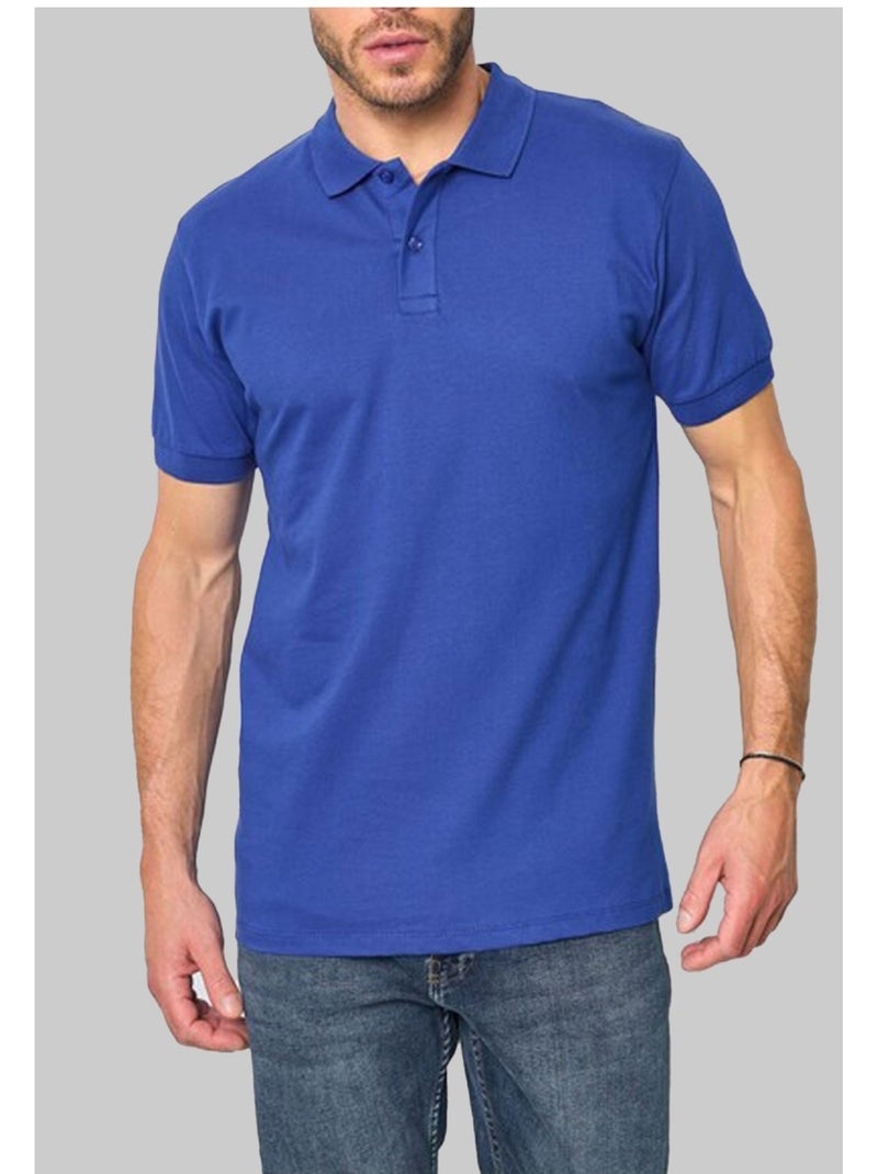 Polo a maniche corte Kebello Blu - Kiabi