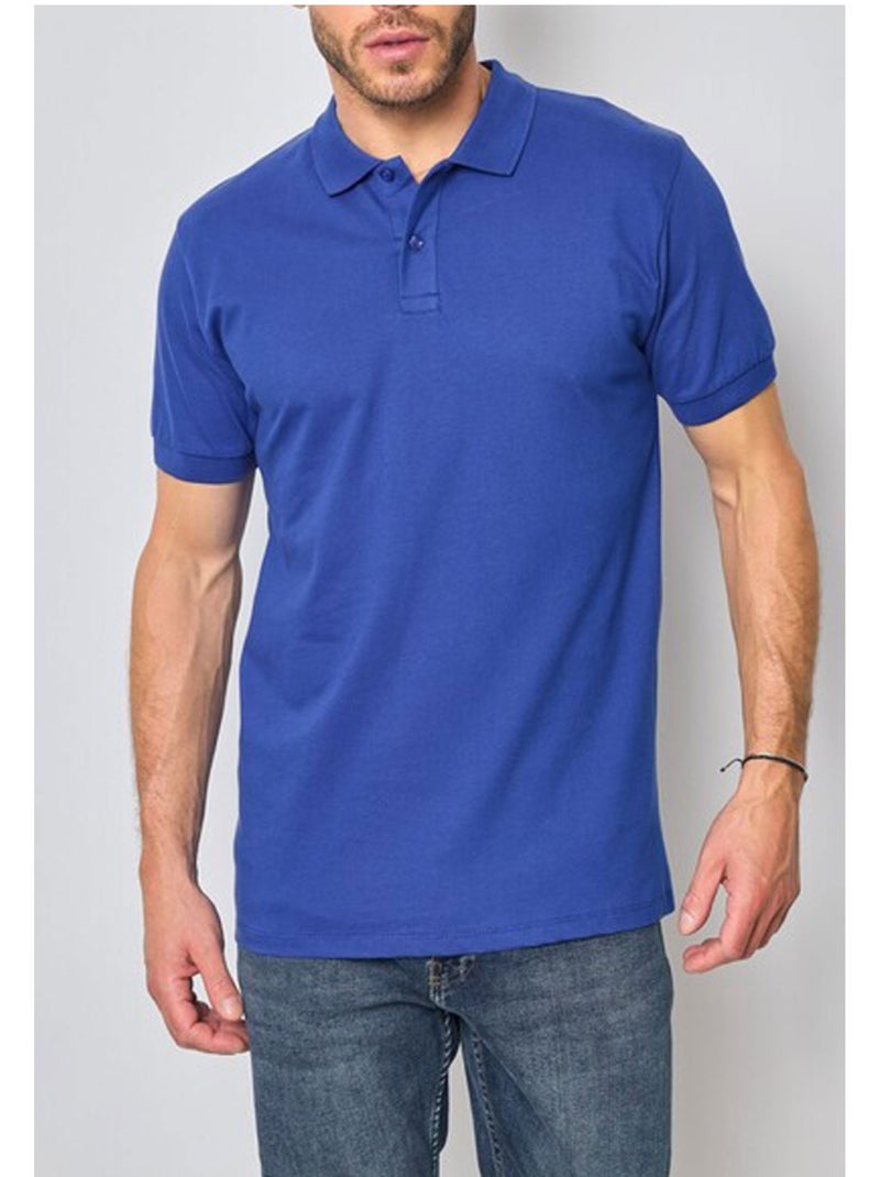 Polo a maniche corte Kebello Blu - Kiabi