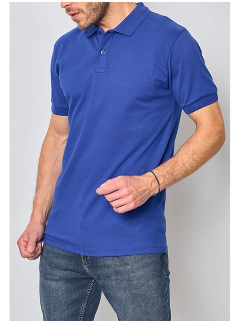 Polo a maniche corte Kebello Blu - Kiabi