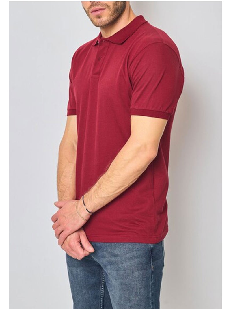 Polo a maniche corte Kebello Bordeaux - Kiabi