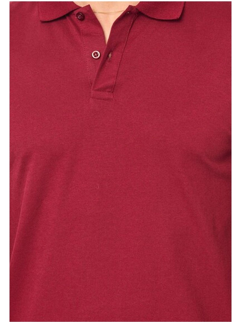 Polo a maniche corte Kebello Bordeaux - Kiabi