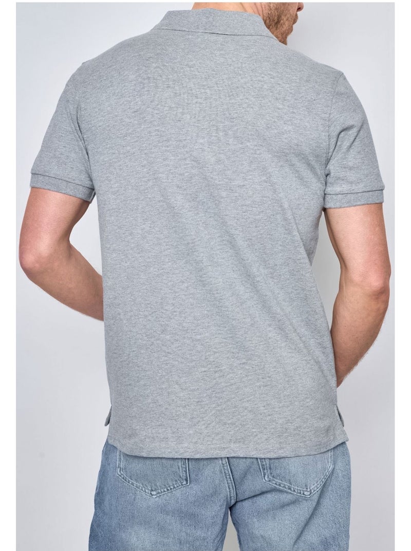 Polo a maniche corte Kebello Grigio - Kiabi