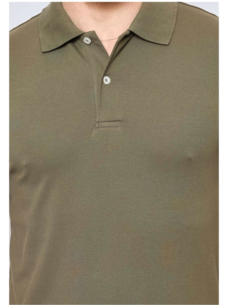 Polo a maniche corte Kebello Verde - Kiabi