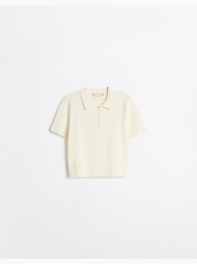 Polo a maniche corte, mo fashion Beige - Kiabi