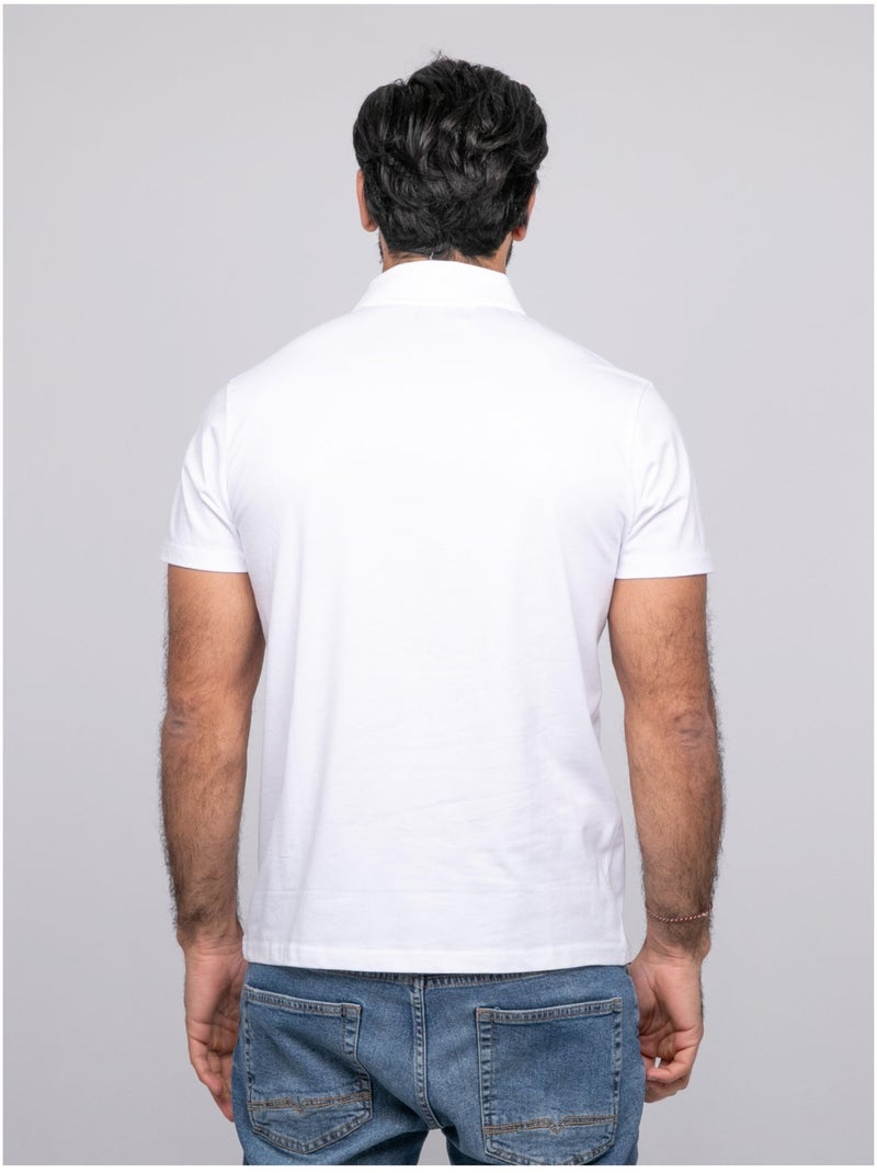 Polo a maniche corte PACIRAX Bianco - Kiabi