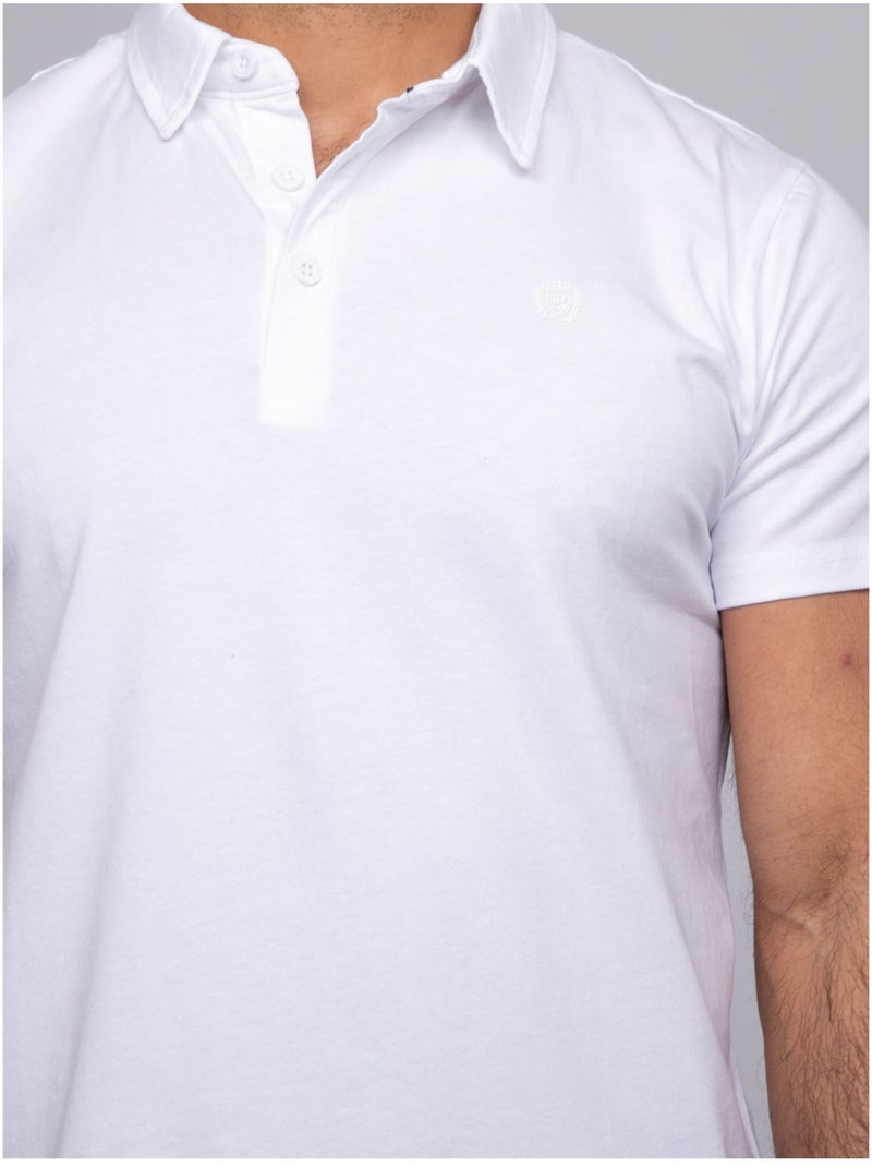 Polo a maniche corte PACIRAX Bianco - Kiabi