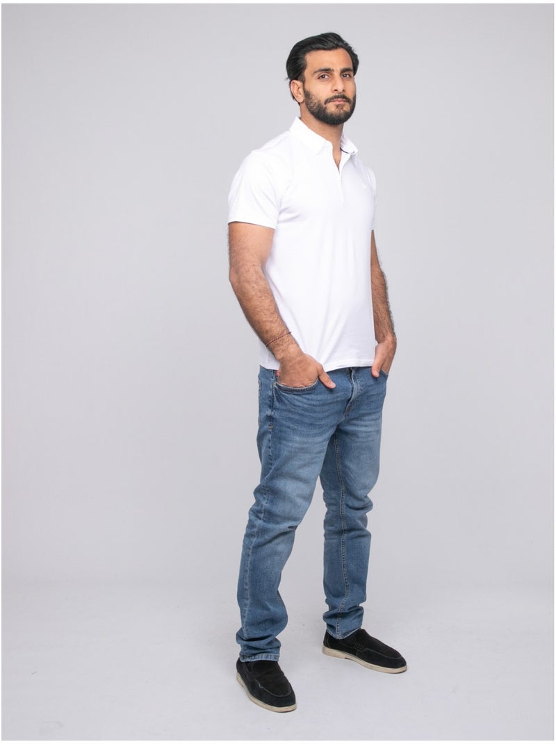 Polo a maniche corte PACIRAX Bianco - Kiabi